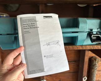 Makita recipro saw