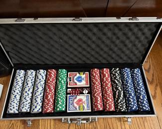 Poker chip set