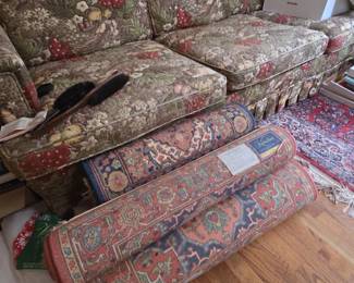 Check out this great fabric on this couch