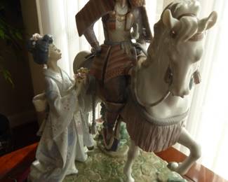 Lladro "Farewell of the Samurai"