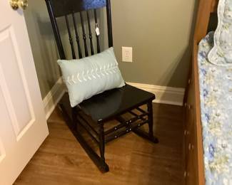 Antique rocker.
