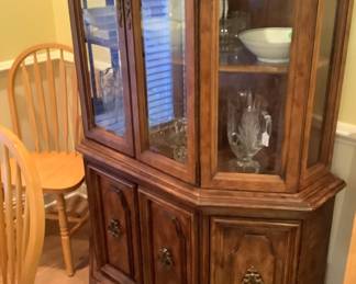 Bottom of round China cabinet.