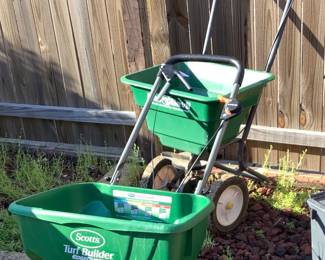 2 of the fertilizer spreaders.