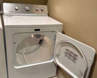 Maytag washer and dryer - both like new