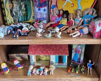 Barbies, Dawn Dolls and Little Kiddles oh my!