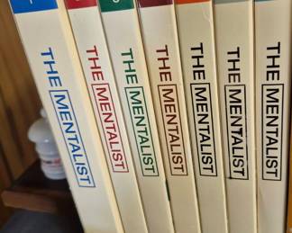 Full set of The Mentalist DVD's...Robin Tunney (Teresa Lisbon) grew up one block over!