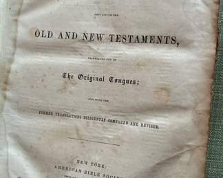 Vintage Bible