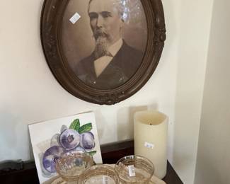 Vintage framed “ family” pictures