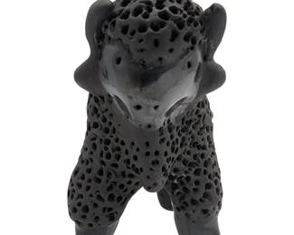 Lot 448: Dorothy Gutierrez Santa Clara Pueblo Buffalo Pottery Fetish