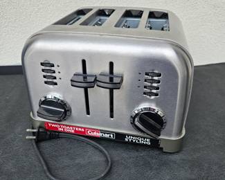 Cuisinart 4-Slice Stainless Steel Toaster – Dual Control