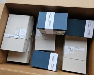  IKEA Storage Box Lot DAKSJUS RAGODLING Organizer Cases New in Box