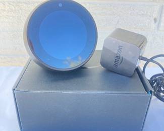 Amazon Echo Spot Smart Speaker Voice Assistant LED Display Black Compact