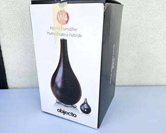 -Objecto W4 Hybrid Humidifier Dark Wood Grain HW27-9DK New in Box