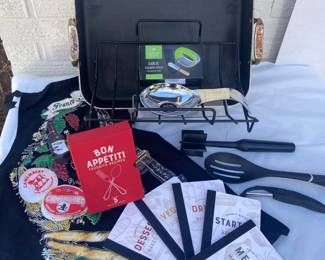  Comprehensive Cooking Essentials Kit with Roasting Pan, Utensils, and Recipe Notebooks