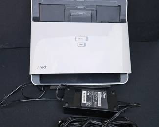 Neat Desktop Document Scanner w/ Power Supply USB Receipt & Card Scanner