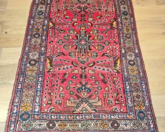 Hand Knotted Colorful Area Rug 6’ x 52” Traditional Pattern