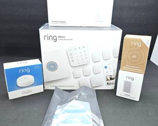 Ring Alarm Home Security Kit + Sensors Panic Buttons Chime Smart Security System Lot New