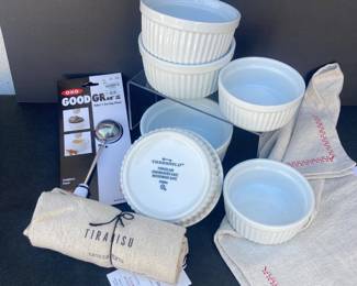 Threshold Porcelain Ramekin Set with Baking Accessories