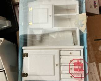 Antique doll furniture 