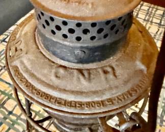Vintage CNR Railroad Lantern