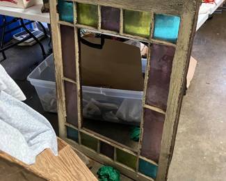 Antique window (middle glass is missing)