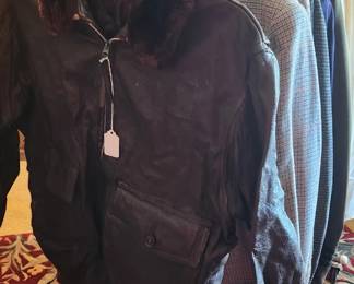 Bomber jacket, military uniforms, vintage men's clothes