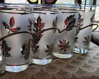 MCM glassware in caddy