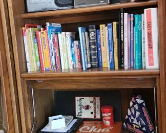 books, games, and sounds
