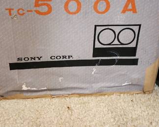 Sony Tape Recorder TC-500A