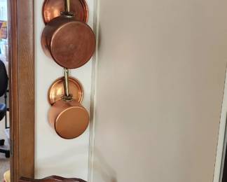 Copper pots