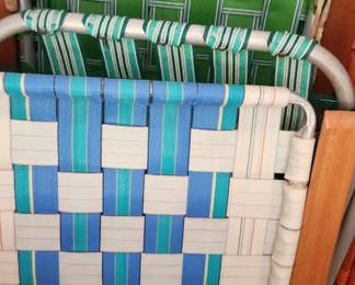 More vintage outdoor seating
