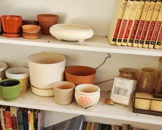 Books and decor