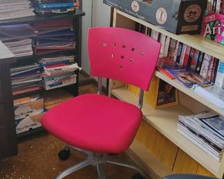 Red office chair - we have 4!