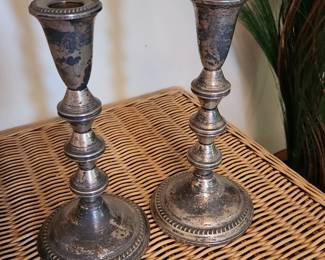 Sterling Candle Sticks