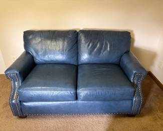 Smith Brothers Love seat - Blue