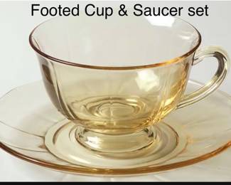 Fairfax Topaz by Fostoria