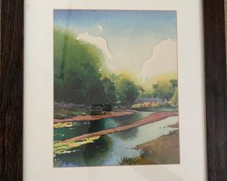 Landscape Picture with Frame