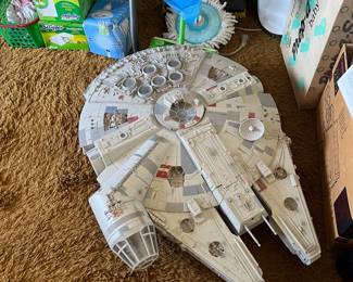 So, for the Star Wars fans out there, this is an unforgettable freighter that managed the Kessel Run in record time.