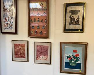 These six pieces depict different cultures (Asian, Egyptian, still life, etc) but are still worth a look.