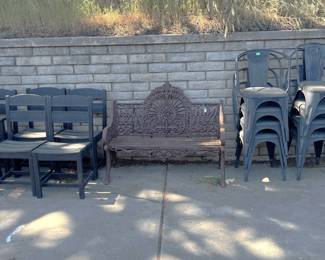 Let's start with the patio furniture, or some of it at least.