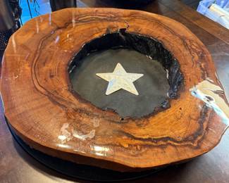 Lazy Susan from a tree 