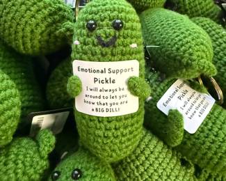 Who doesn't need an emotional support pickle?