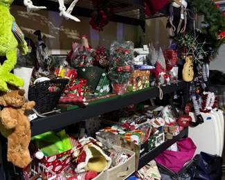 Christmas in garage