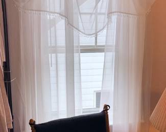 Beautiful Shear & Lace Curtains!