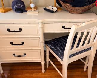 Vtg Bali Hai Faux Bamboo Bedroom Set!