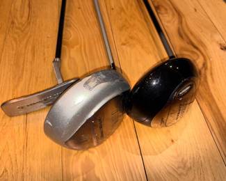  Tri-Touch Design by Pro Select USA Copper Balata Titanium Putter $10 Affinity 420 Beta Titanium Driver $10  TGI Square Two Golf Titanium 400CC Driver!