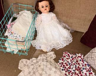 1950”s Crying & Blinking Eyes Doll w/ Clothing!
