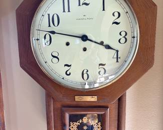 Hamilton #351-030A Wind Up Clock!