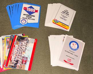 1989, 1992 & 1994 Toledo Mud Hens Baseball Cards!