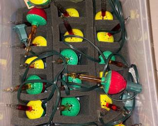 Tote of Vtg Bubble Lights!